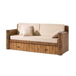 sofá cama nido de madera