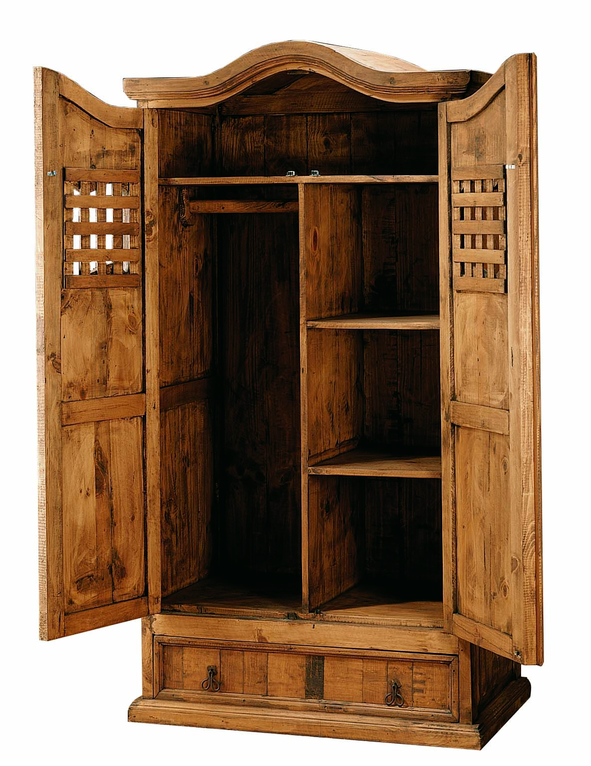 armario madera maciza 2 puertas