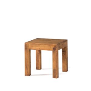 mesa lateral rústica madera