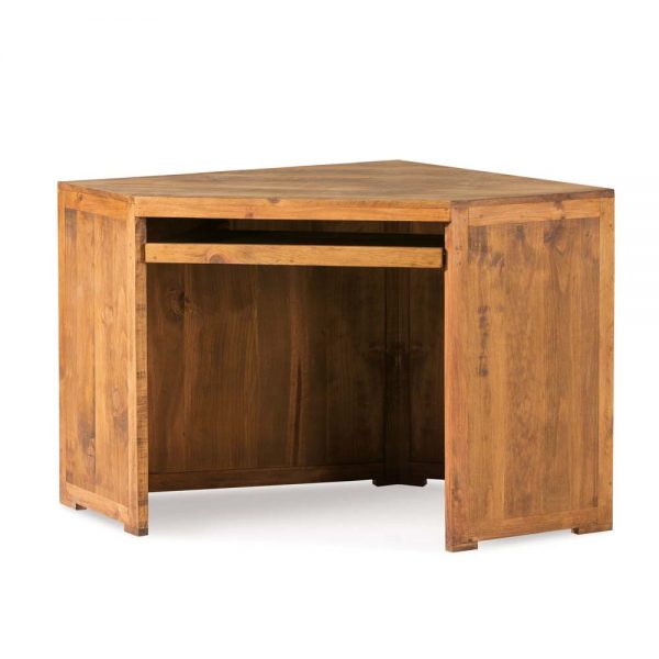 escritorio esquinero de madera