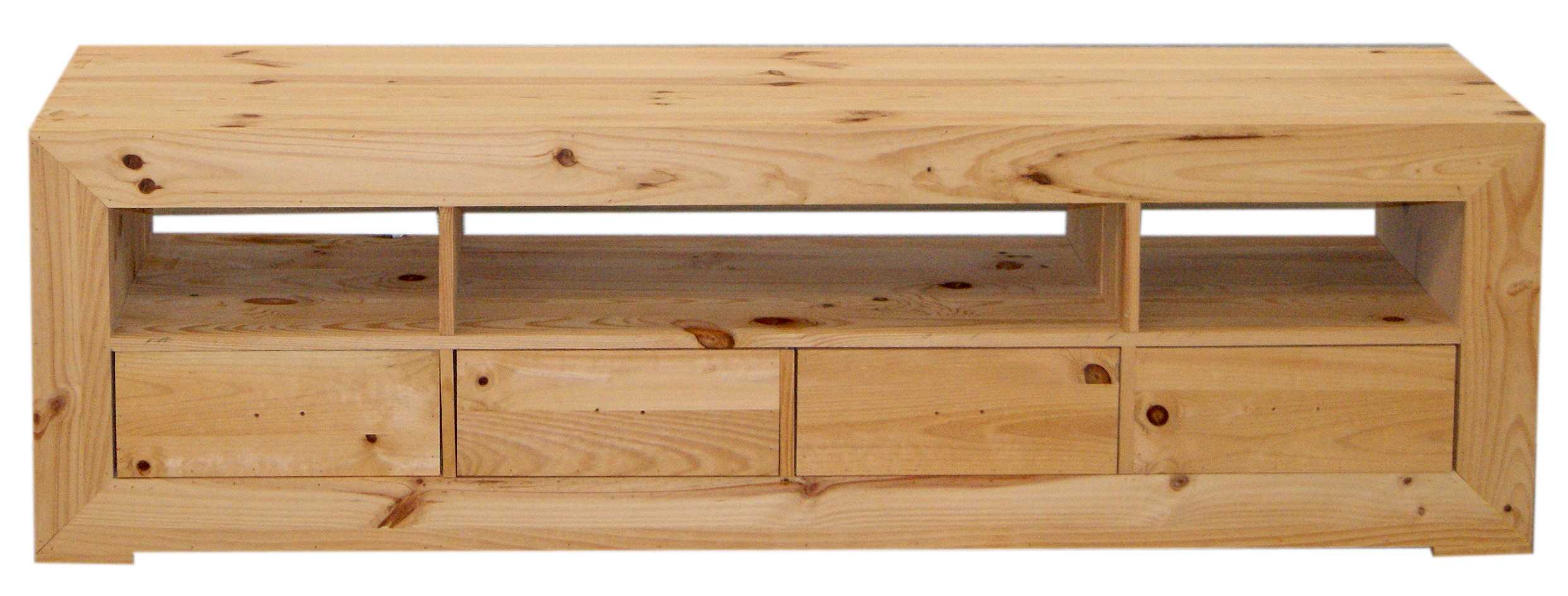 mesa de tv de madera