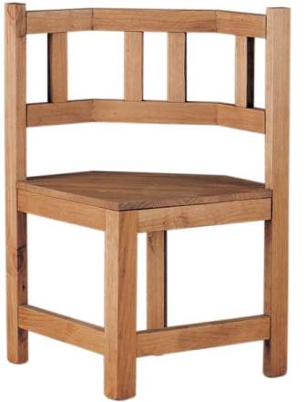 silla madera esquinera